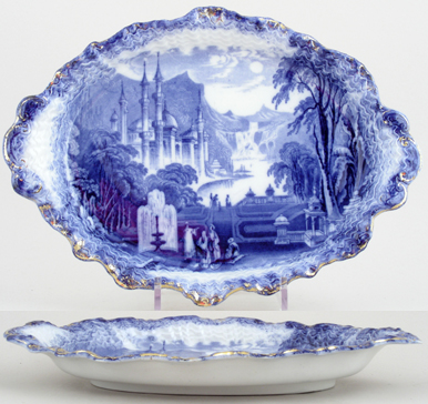 Dish oval c1890